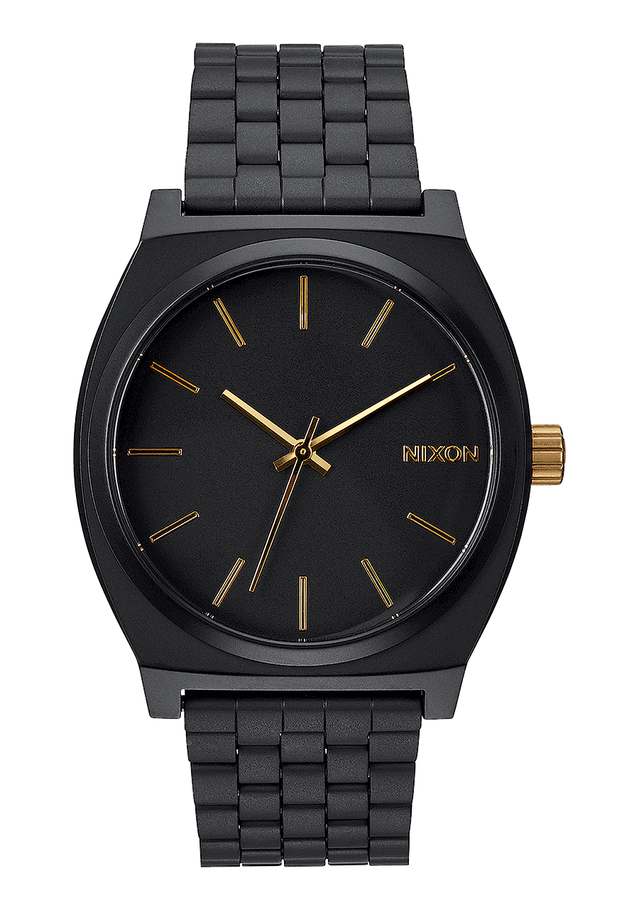 Time Teller Matte Black / Gold View 1