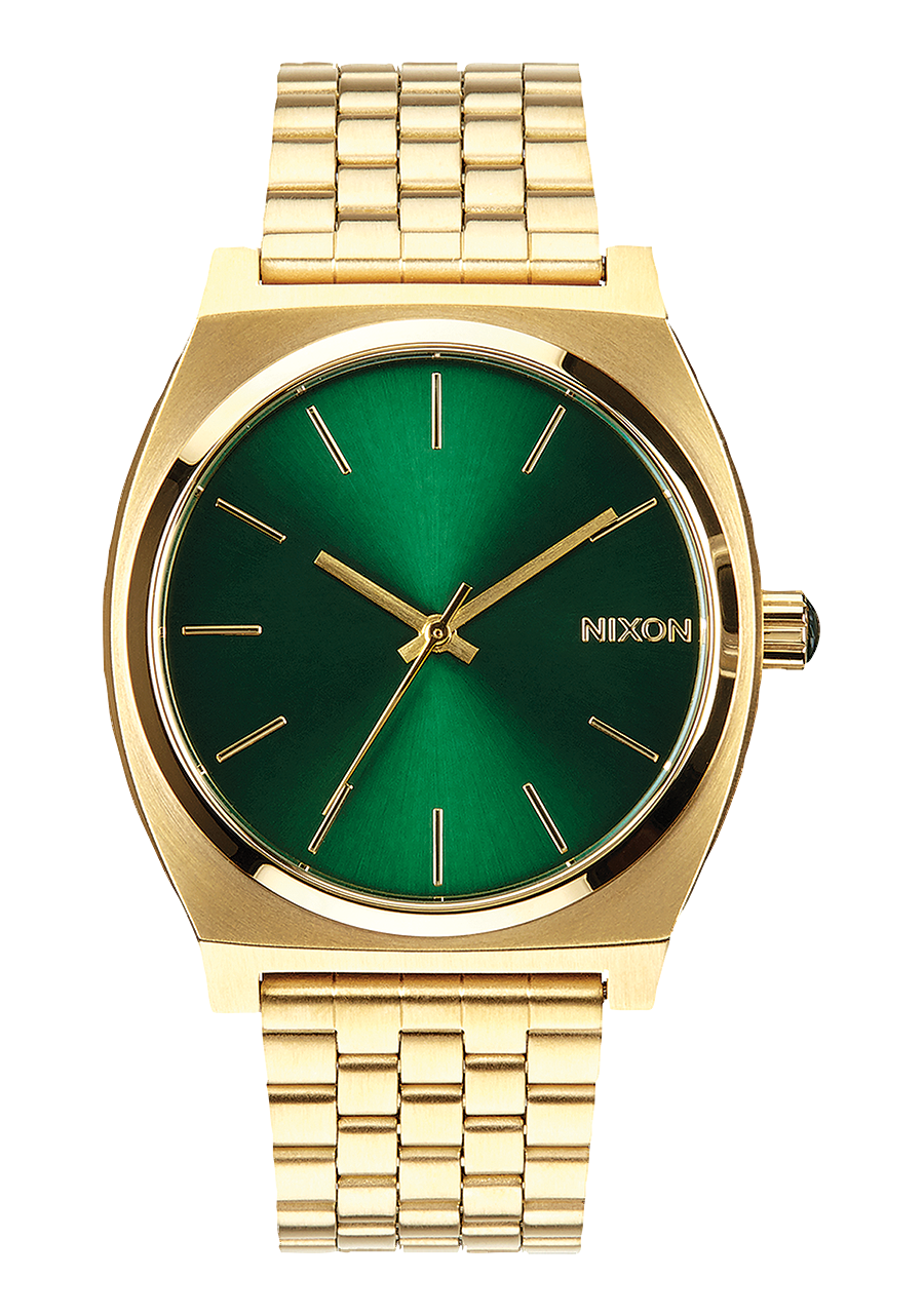 Time Teller Gold / Green Sunray View 1
