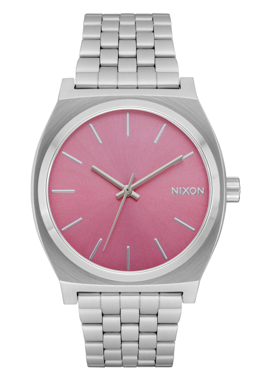 Time Teller Silver / Pink View 1