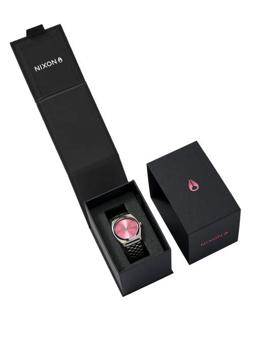 Time Teller Silver / Pink