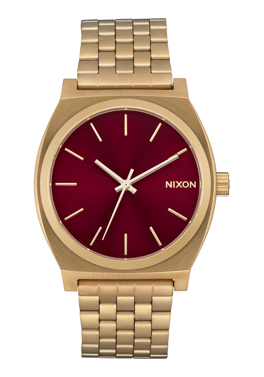 Time Teller Gold / Oxblood Sunray View 1