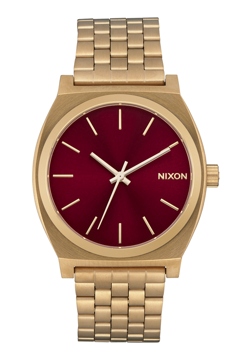 Time Teller Gold / Oxblood Sunray