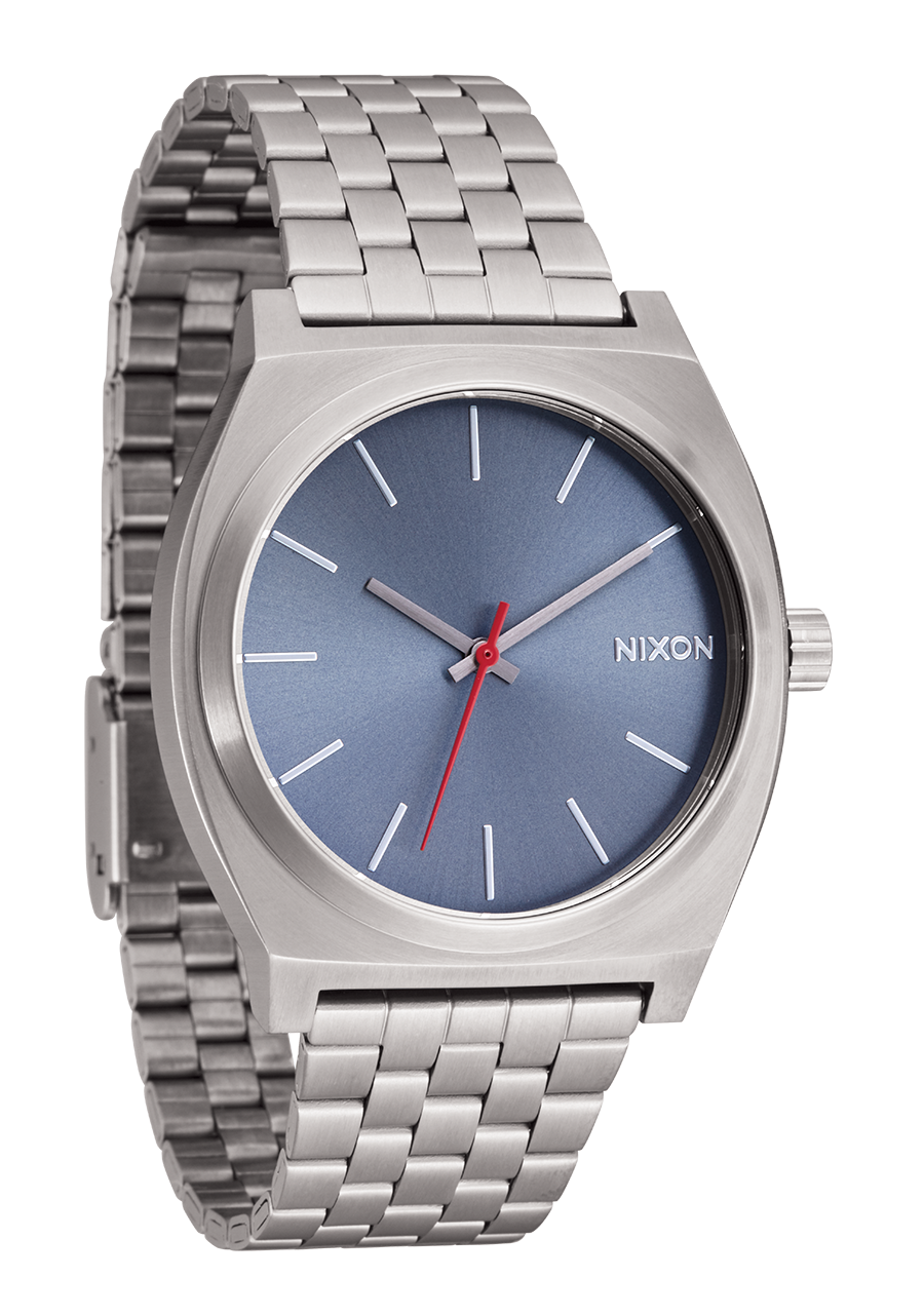 Time Teller Light Gunmetal / Dusty Blue View 2