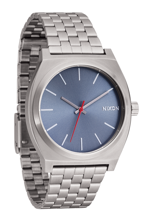 Time Teller Light Gunmetal / Dusty Blue