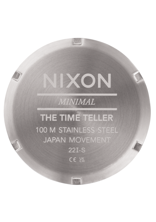 Time Teller Light Gunmetal / Dusty Blue