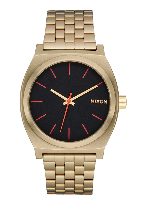 Time Teller Yellow Gold / Black / Red