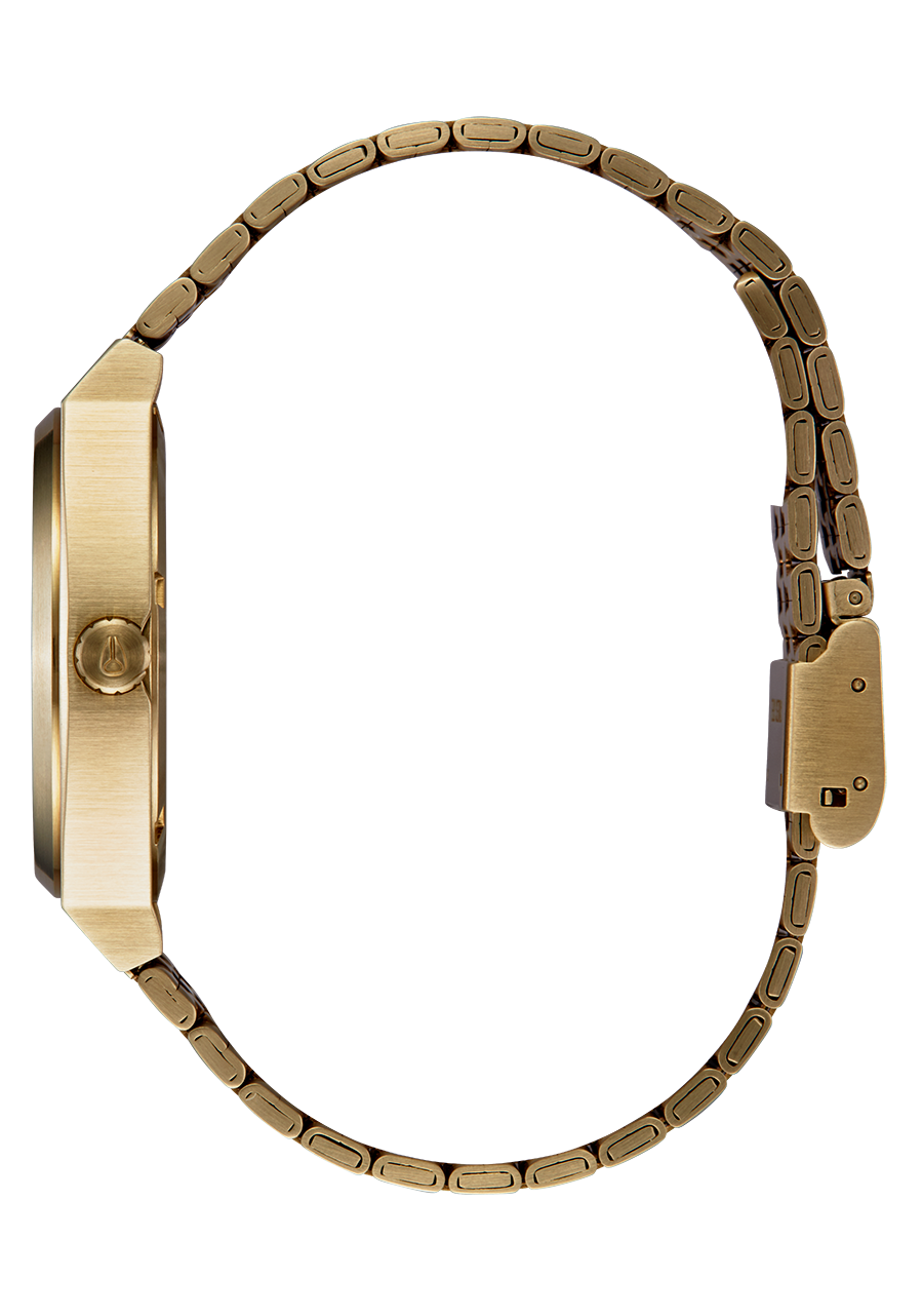 Time Teller Yellow Gold / Black / Red View 3