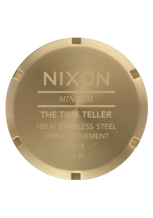 Time Teller Yellow Gold / Black / Red