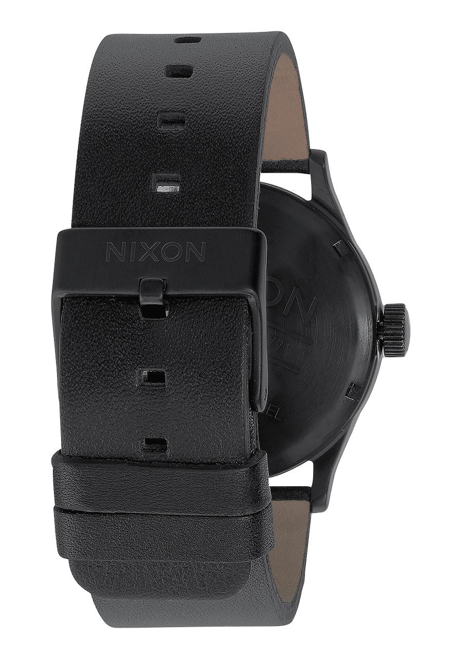 Sentry Leather All Black View 3
