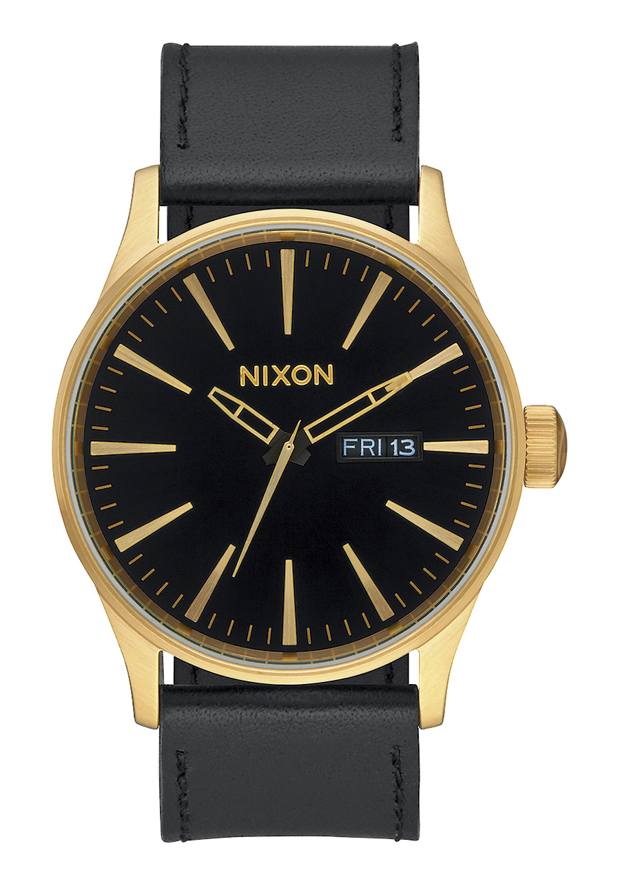 Sentry Leather Gold / Black View 1