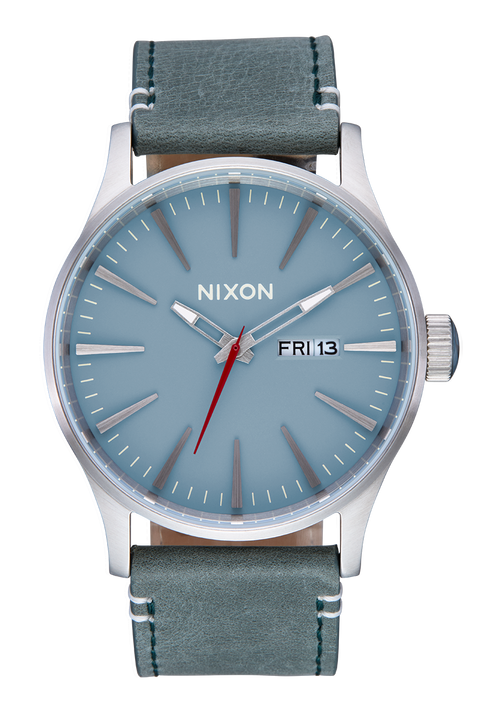 Sentry Leather Silver / Dusty Blue / Dk Forest