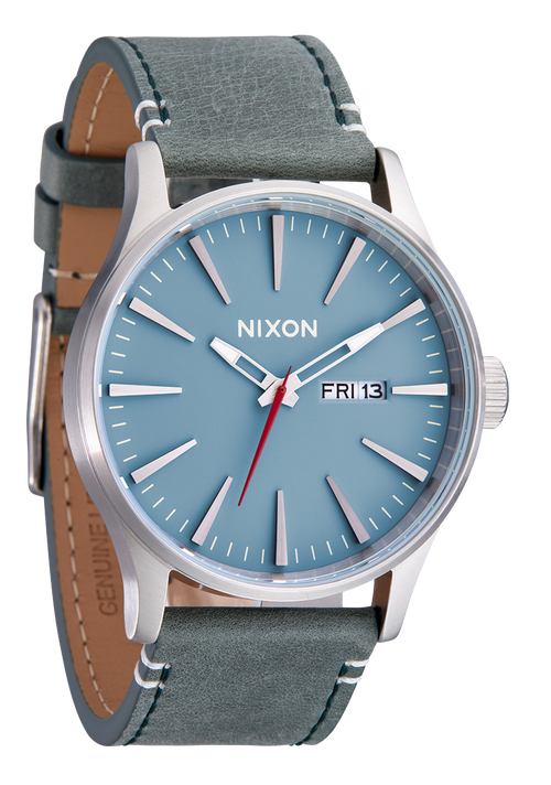 Sentry Leather Silver / Dusty Blue / Dk Forest