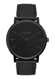 Porter Leather All Black