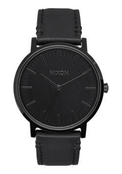 Porter Leather All Black
