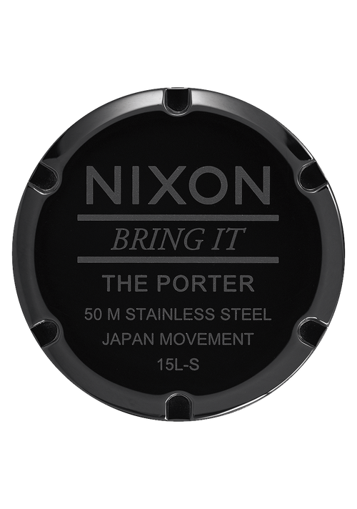 Porter Leather All Black