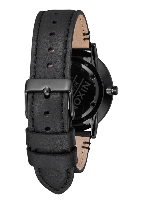 Porter Leather All Black / Gold