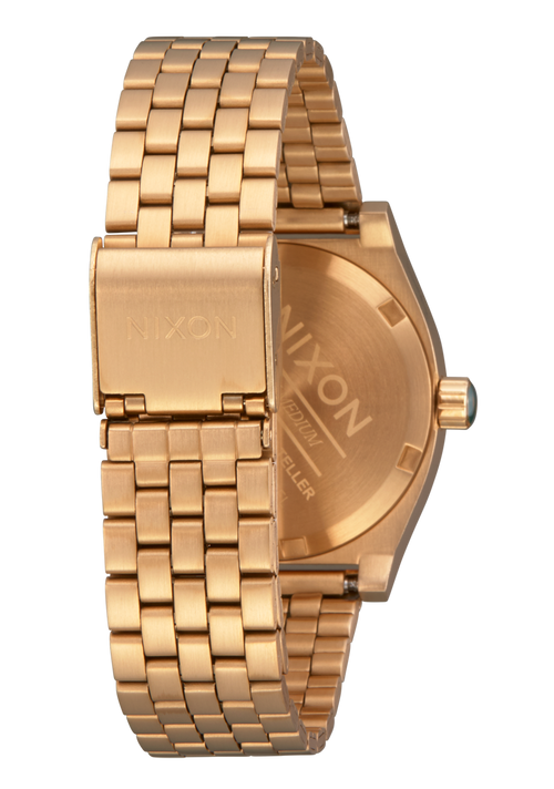 Medium Time Teller Gold / Green Sunray