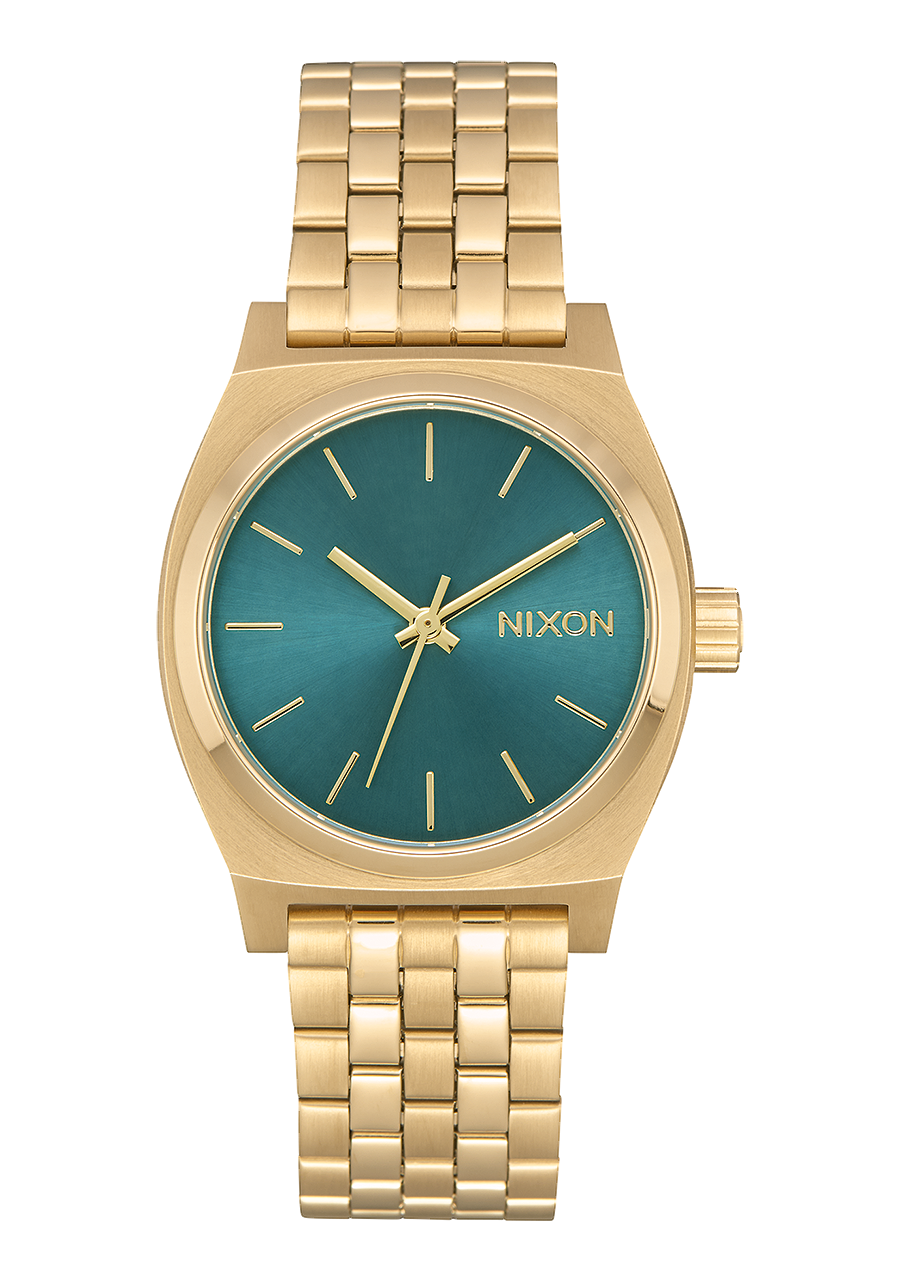 Medium Time Teller Light Gold / Turquoise View 1