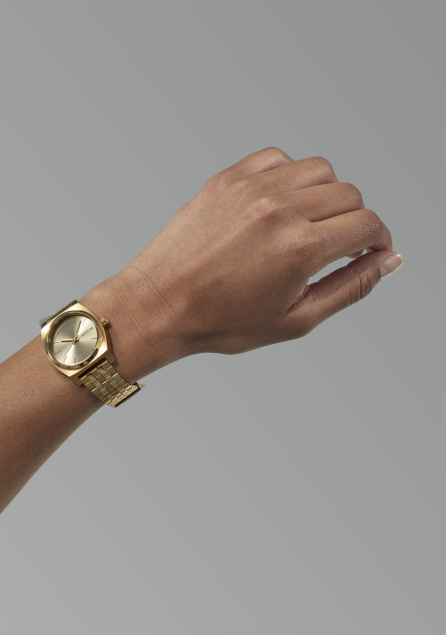 Medium Time Teller Light Gold / Vintage White View 5