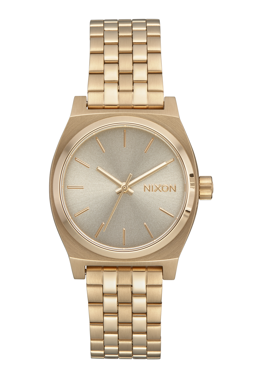 Medium Time Teller Light Gold / Vintage White View 1
