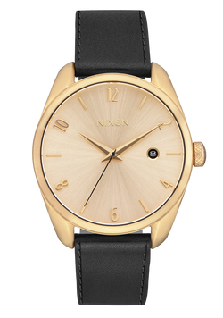 Thalia Leather Light Gold / Black