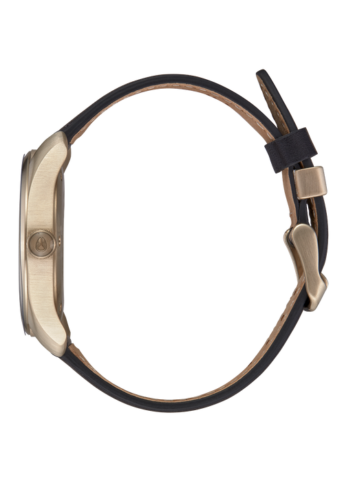 Thalia Leather Light Gold / Black