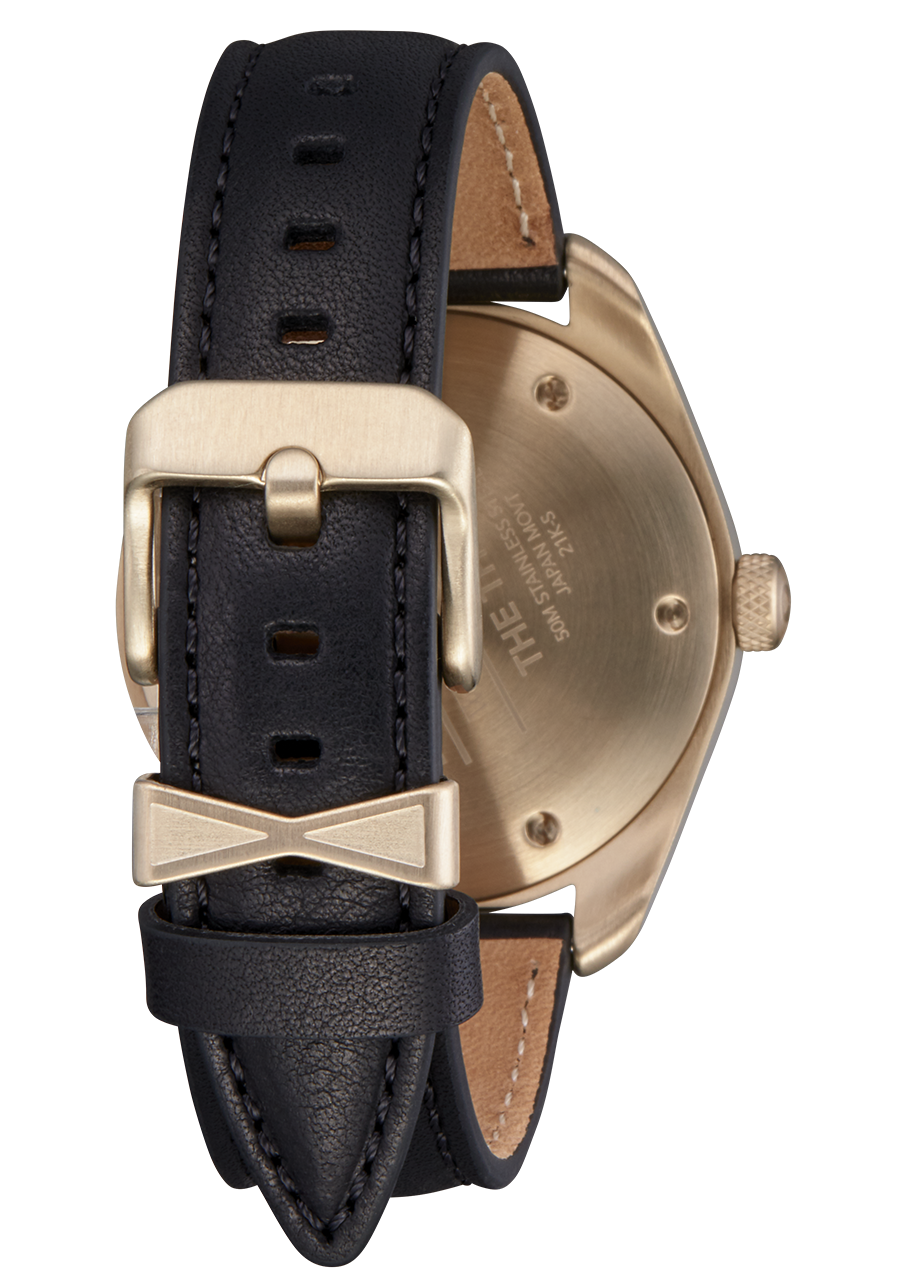 Thalia Leather Light Gold / Black View 3