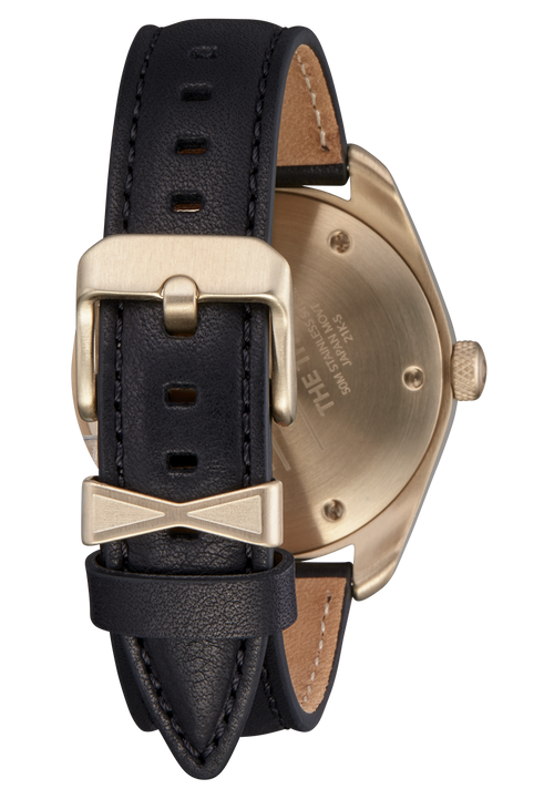 Thalia Leather Light Gold / Black