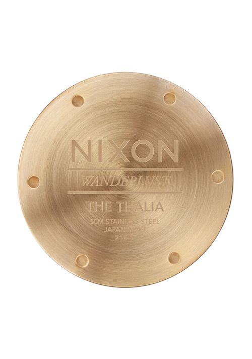 Thalia Leather Light Gold / Tan