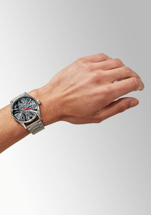 Rolling Stones Sentry Stainless Steel Silver / Black