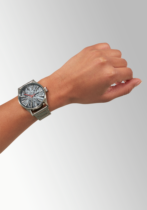 Rolling Stones Sentry Stainless Steel Silver / Black