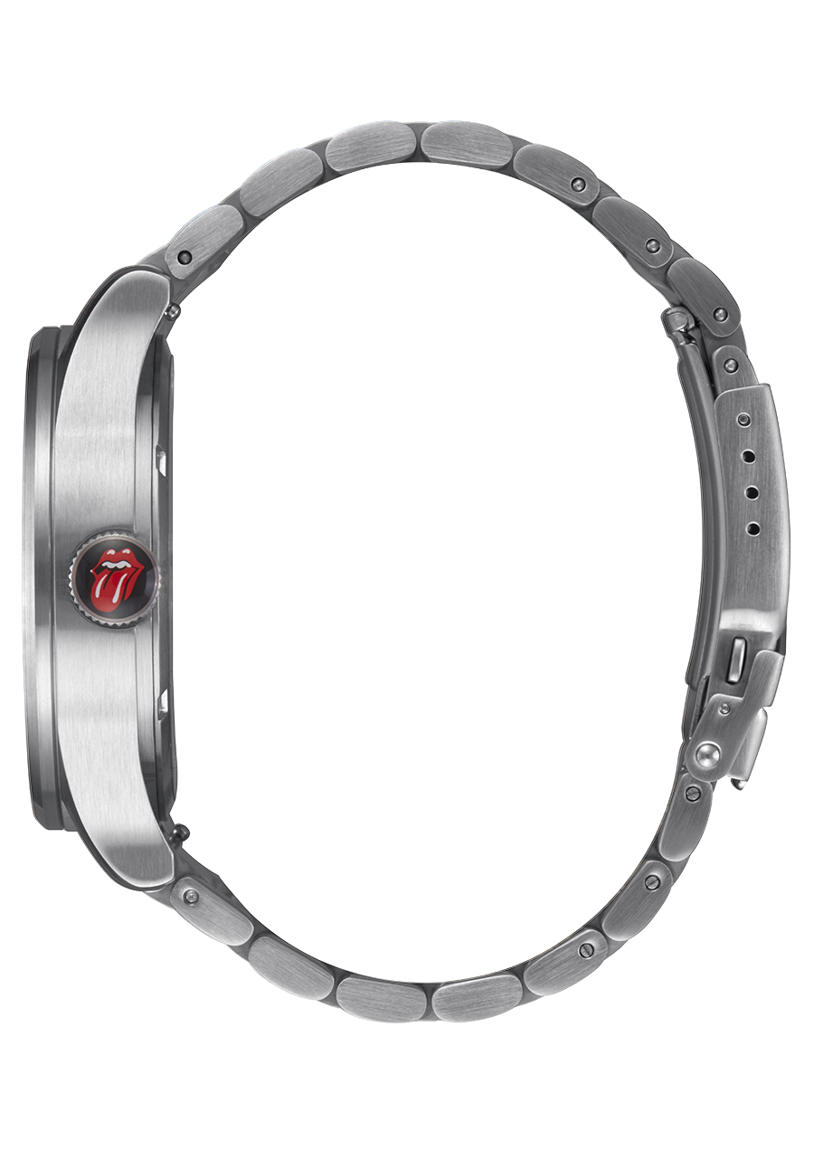 Rolling Stones Sentry Stainless Steel Silver / Black View 3