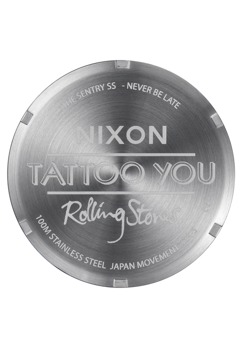 Rolling Stones Sentry Stainless Steel Silver / Black
