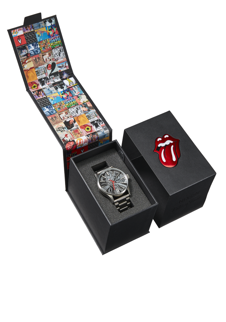 Rolling Stones Sentry Stainless Steel Silver / Black View 6