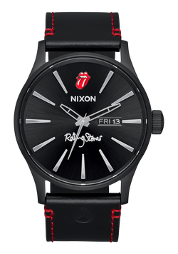 Rolling Stones Sentry Leather All Black