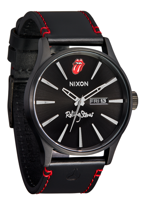 Rolling Stones Sentry Leather All Black