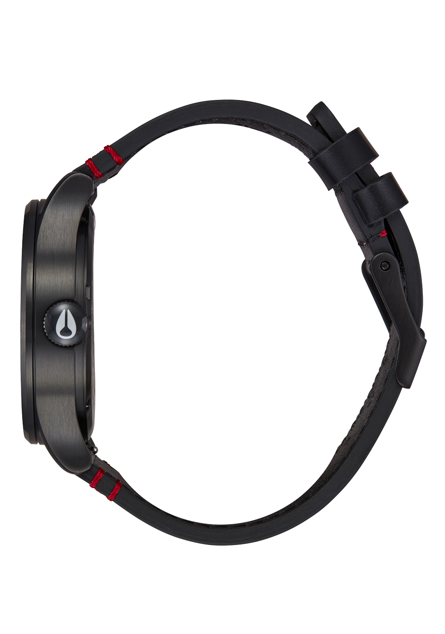Rolling Stones Sentry Leather All Black View 3