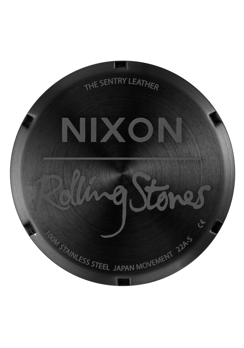 Rolling Stones Sentry Leather All Black