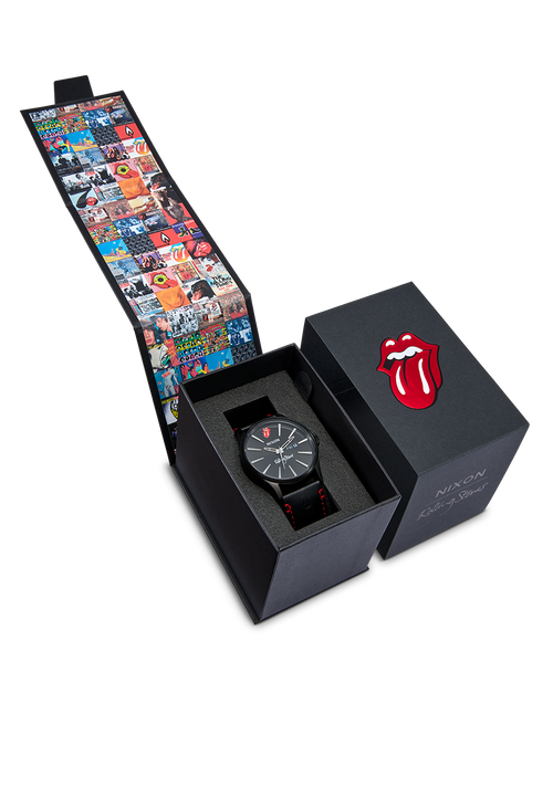 Rolling Stones Sentry Leather All Black