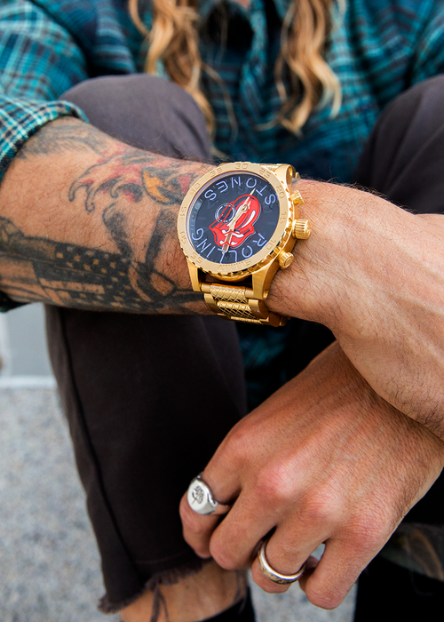 Rolling Stones 51 30 Gold Black