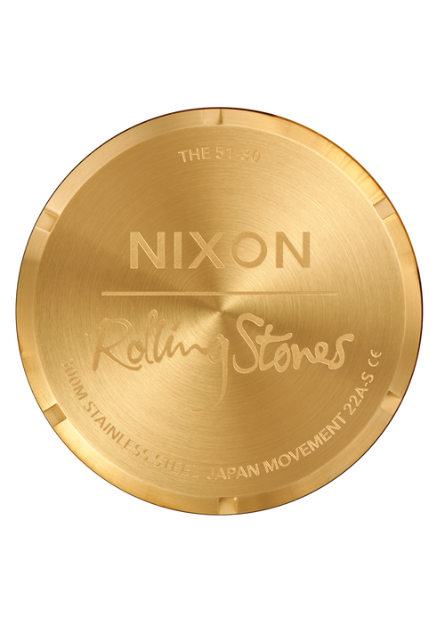 Rolling Stones 51 30 Gold Black