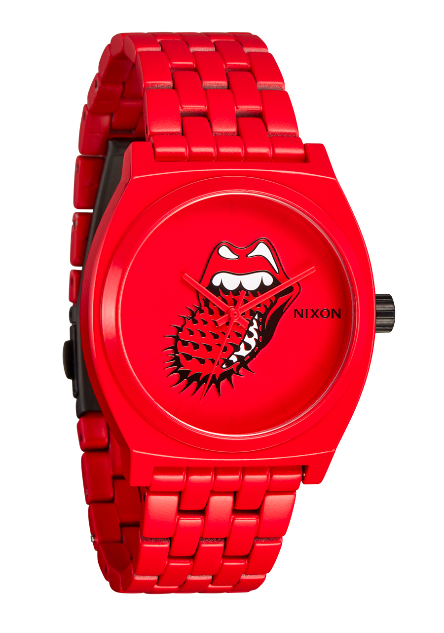 Rolling Stones Time Teller All Red View 2