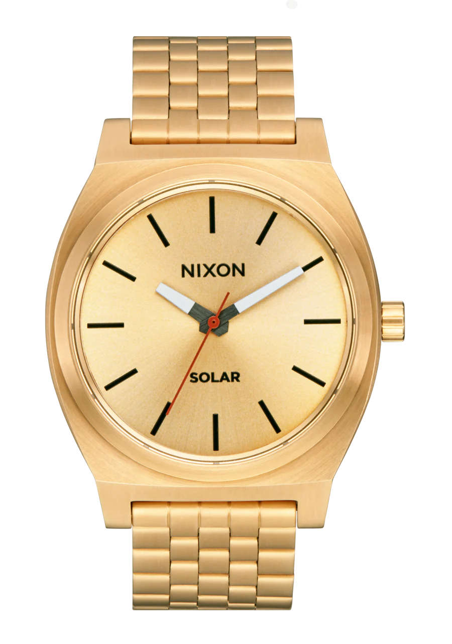 Time Teller Solar All Gold / Black View 1