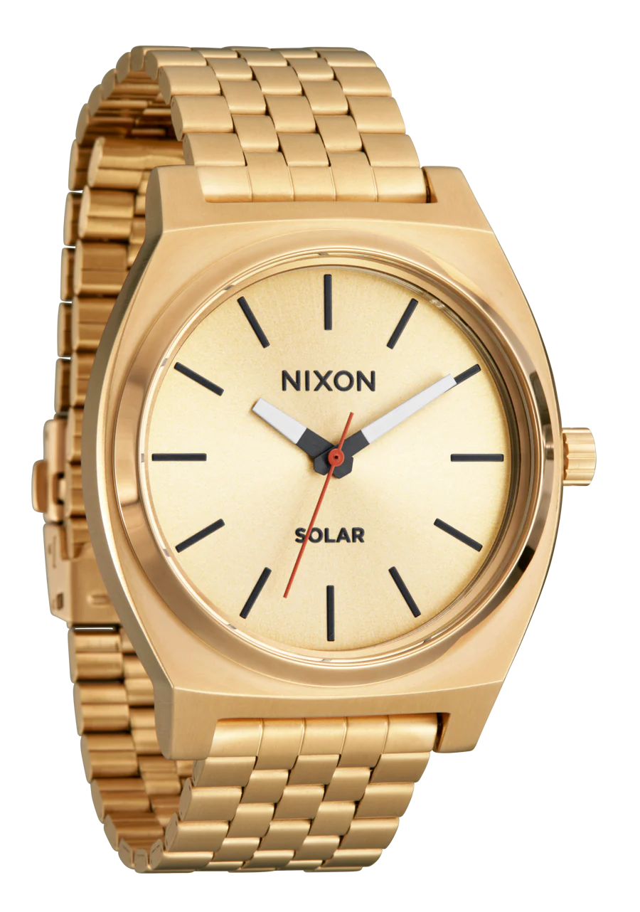 Time Teller Solar All Gold / Black View 2