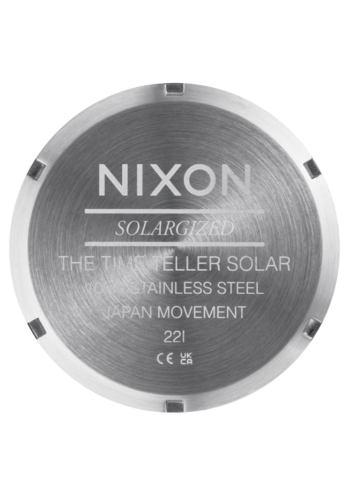 Time Teller Solar Silver / Rainbow