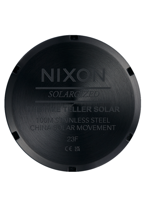 Time Teller Solar All Black / White