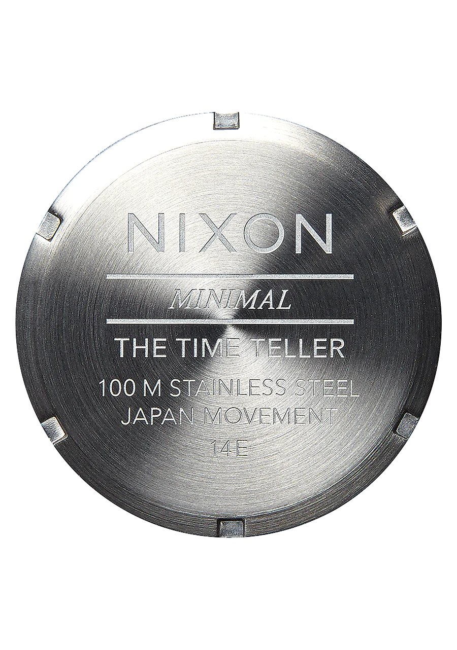 Time Teller Leather Silver / Black View 5