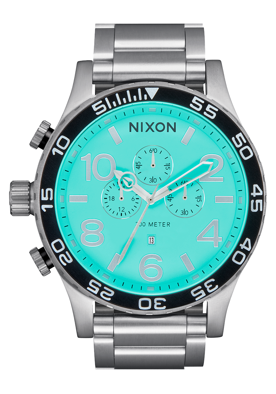 51-30 Chrono Silver / Turquoise View 1