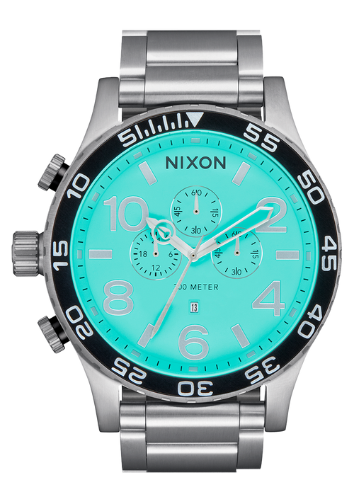 51-30 Chrono Silver / Turquoise