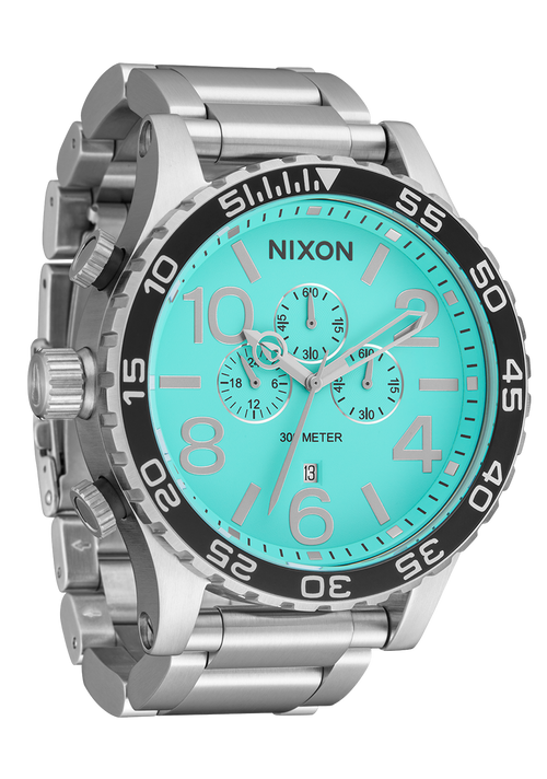 51-30 Chrono Silver / Turquoise
